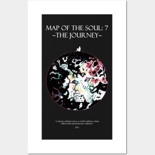 MAP OF THE SOUL: 7 ~ The Journey ~ Moon Light Posters and Art